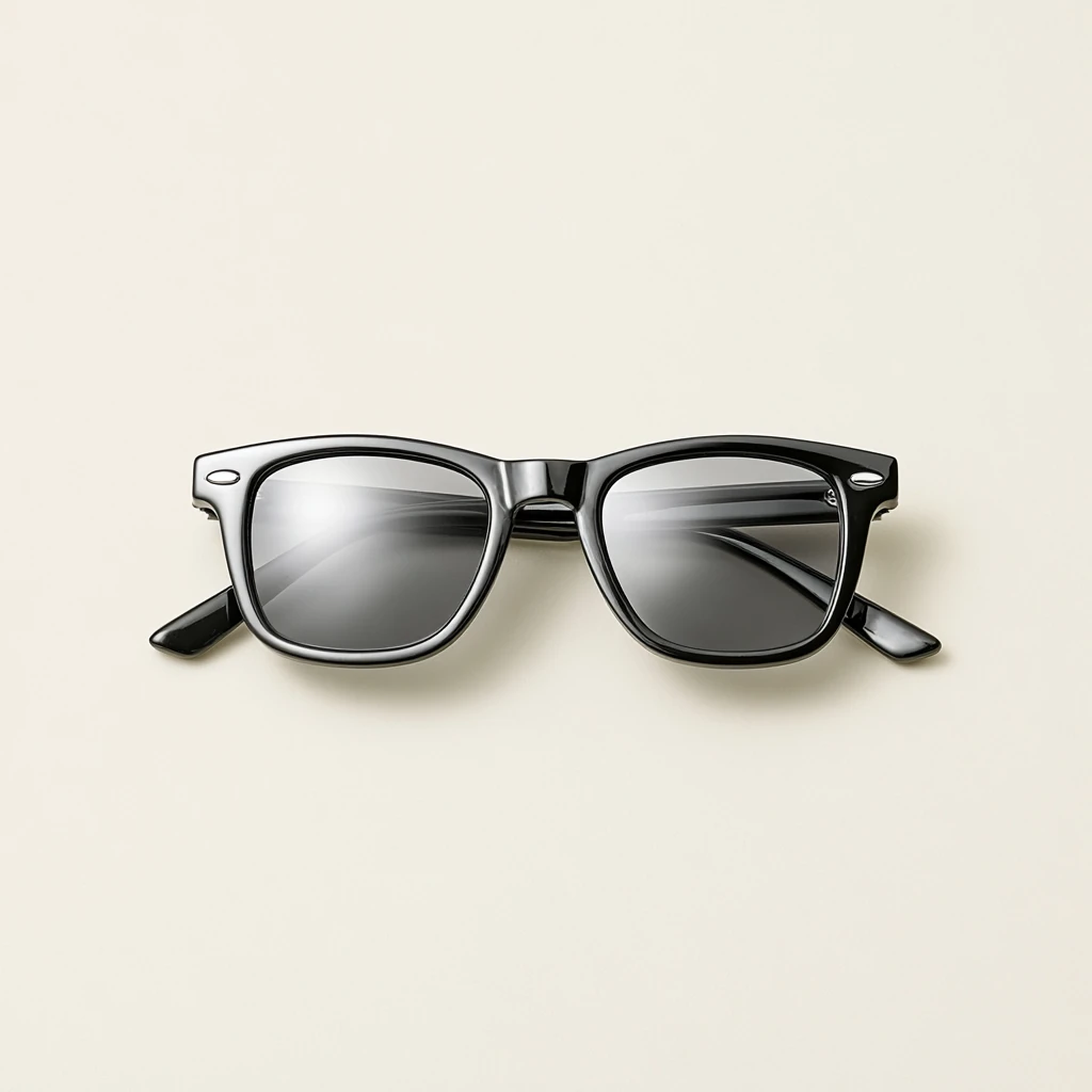 Solbriller — Sort wayfarer