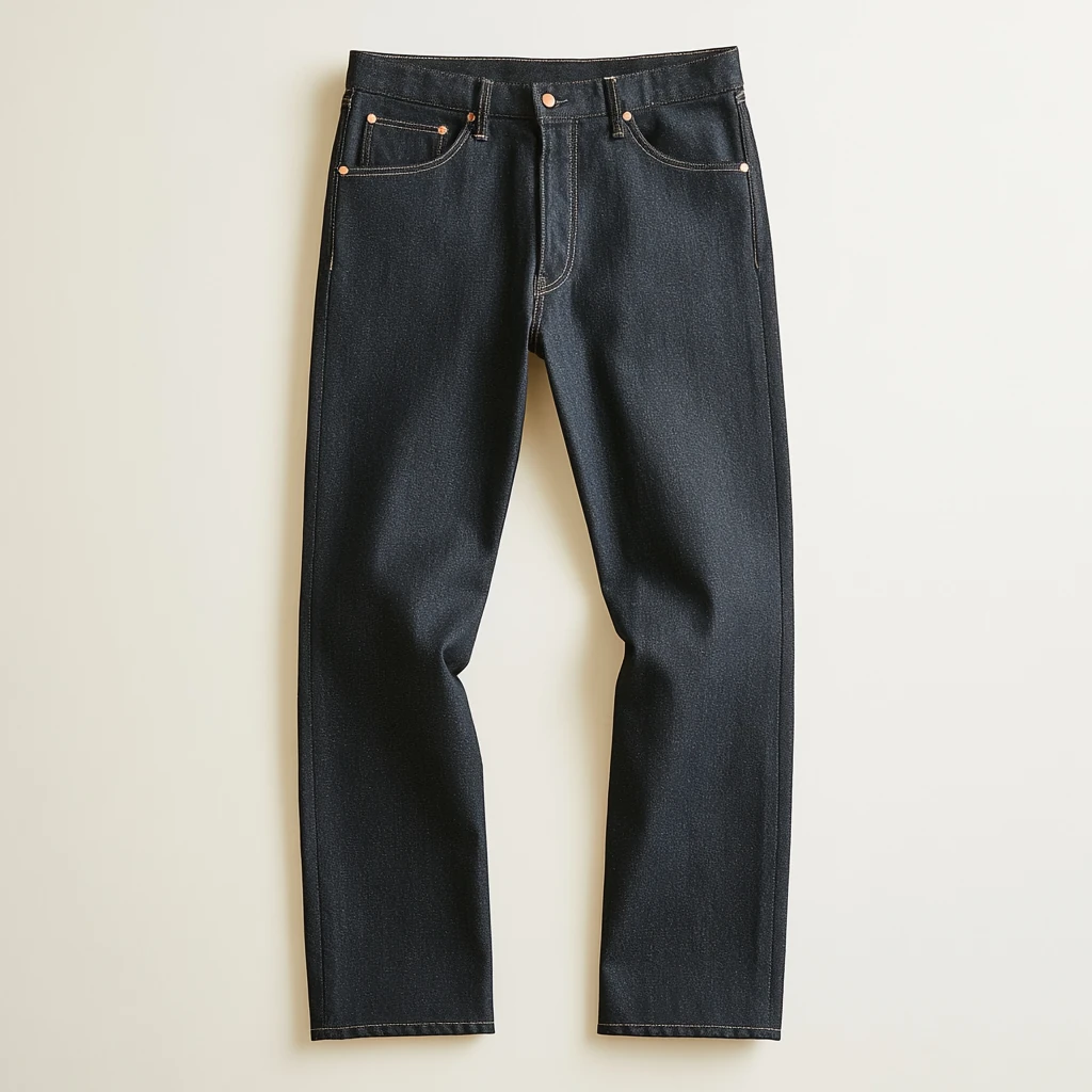 Mørk denim — mørk indigo slim fit jeans for smart casual