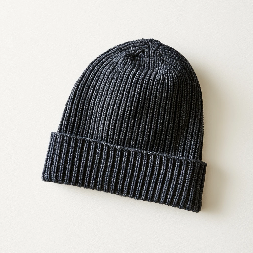 Strikket lue — Beanie