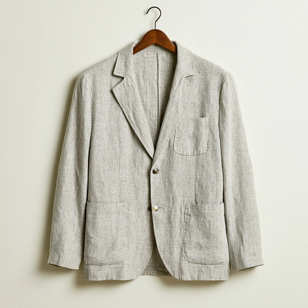 Lin-blazer — lett sommerjakke i lin til smart casual og business casual