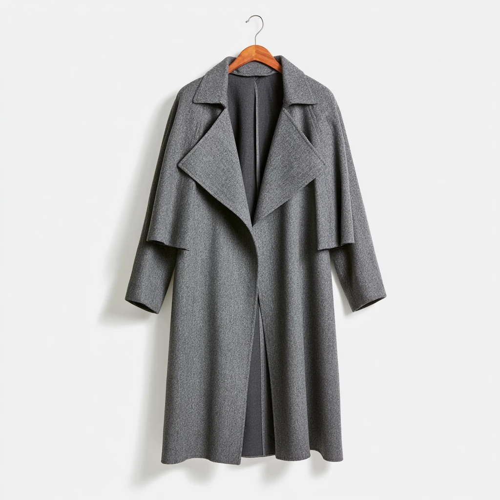 Loden coat — Koksgrå