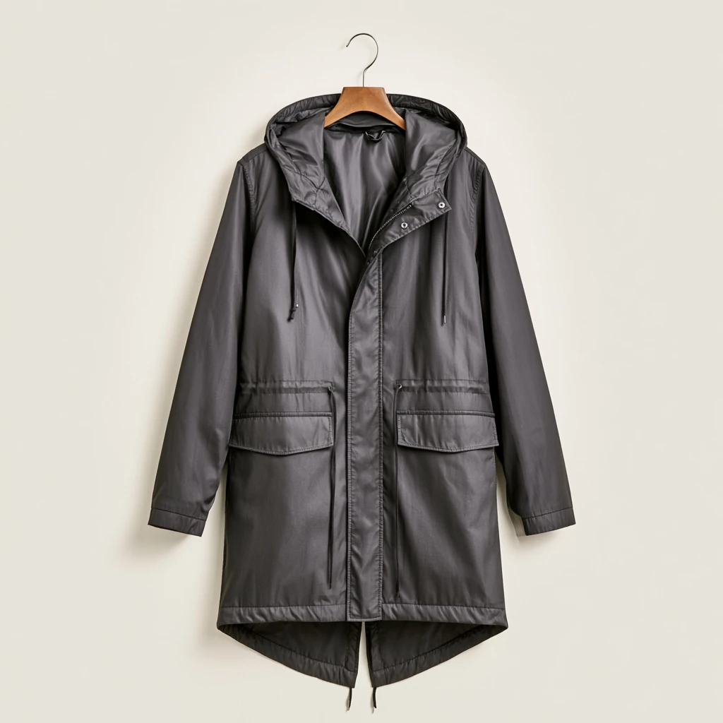Parka / fishtail parka — Sort