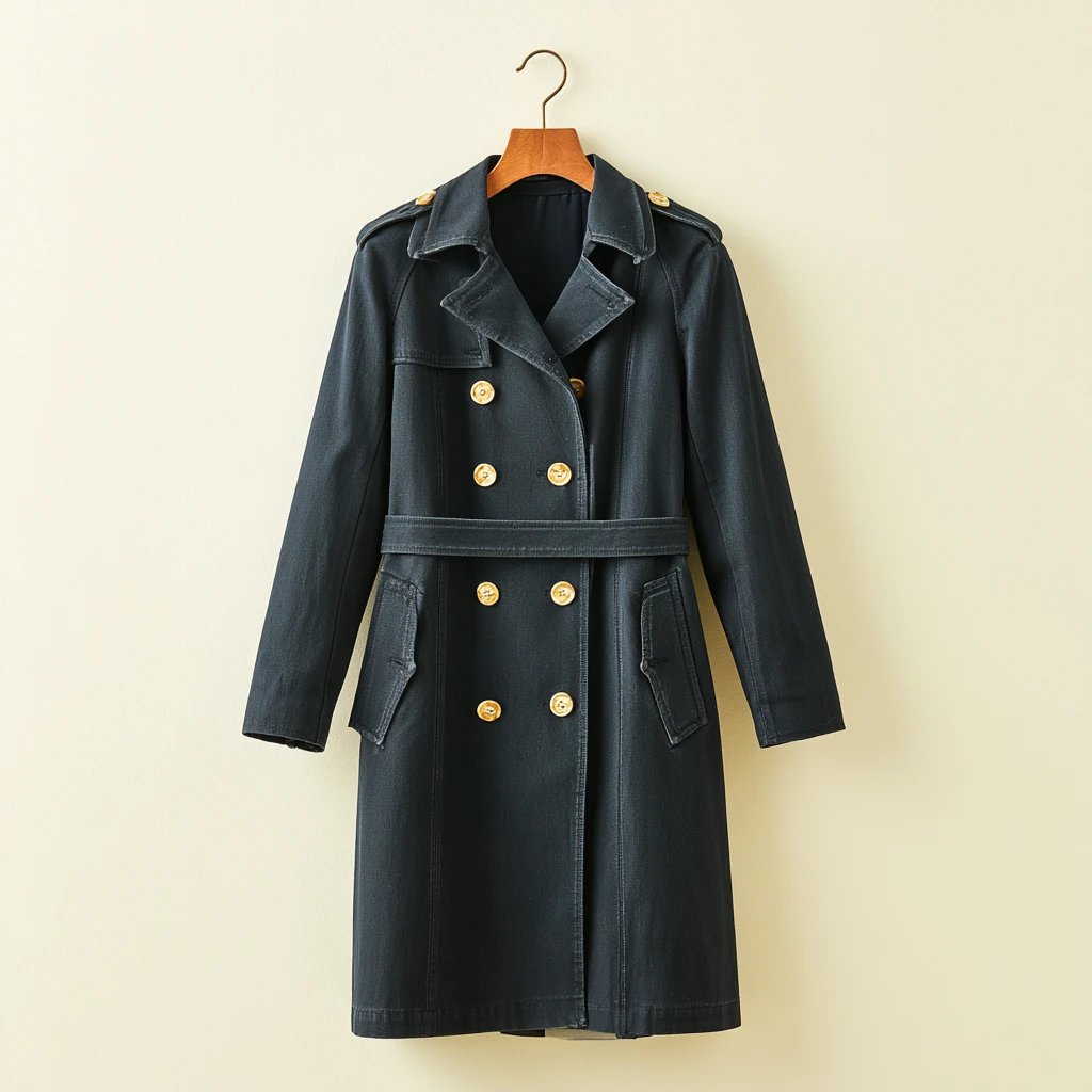 Trench coat — Navy